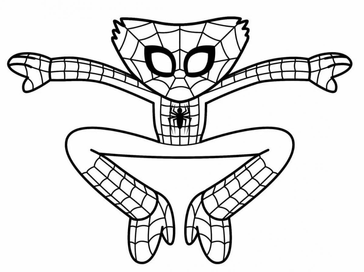 Animated hagi waggie baby coloring page