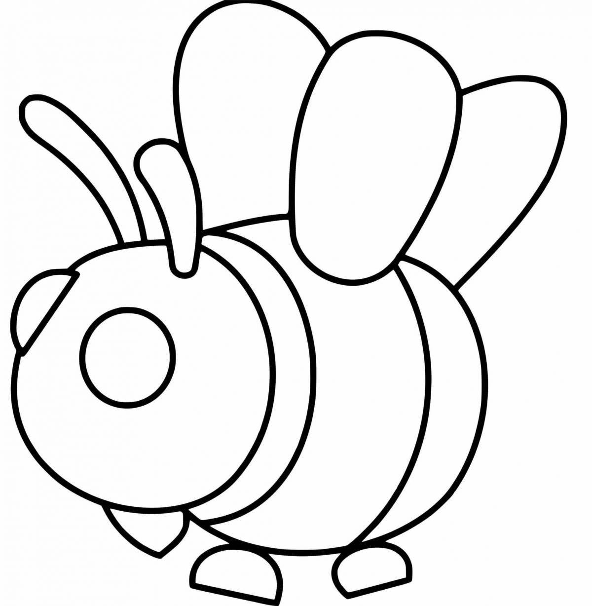 Exciting adopt me egg coloring page