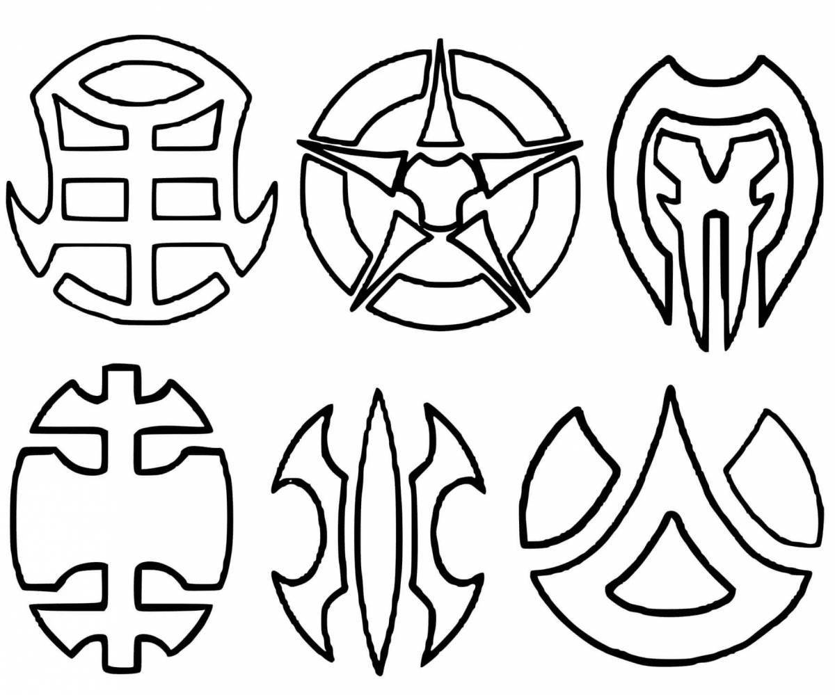 Creative bakugan coloring game