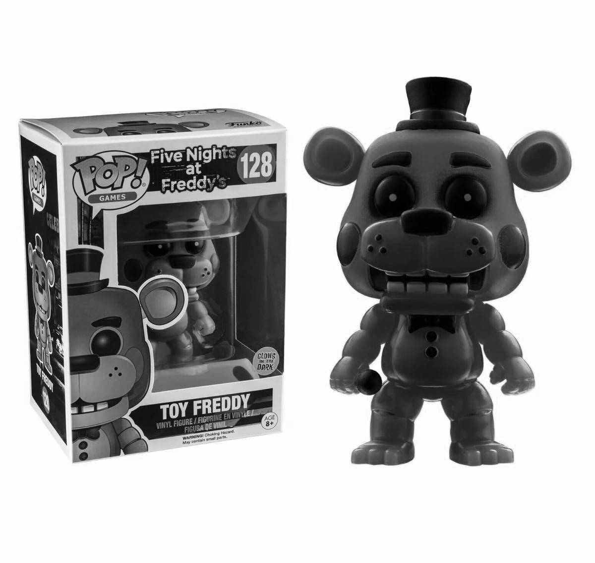 Веселая раскраска фанк поп аниматроника