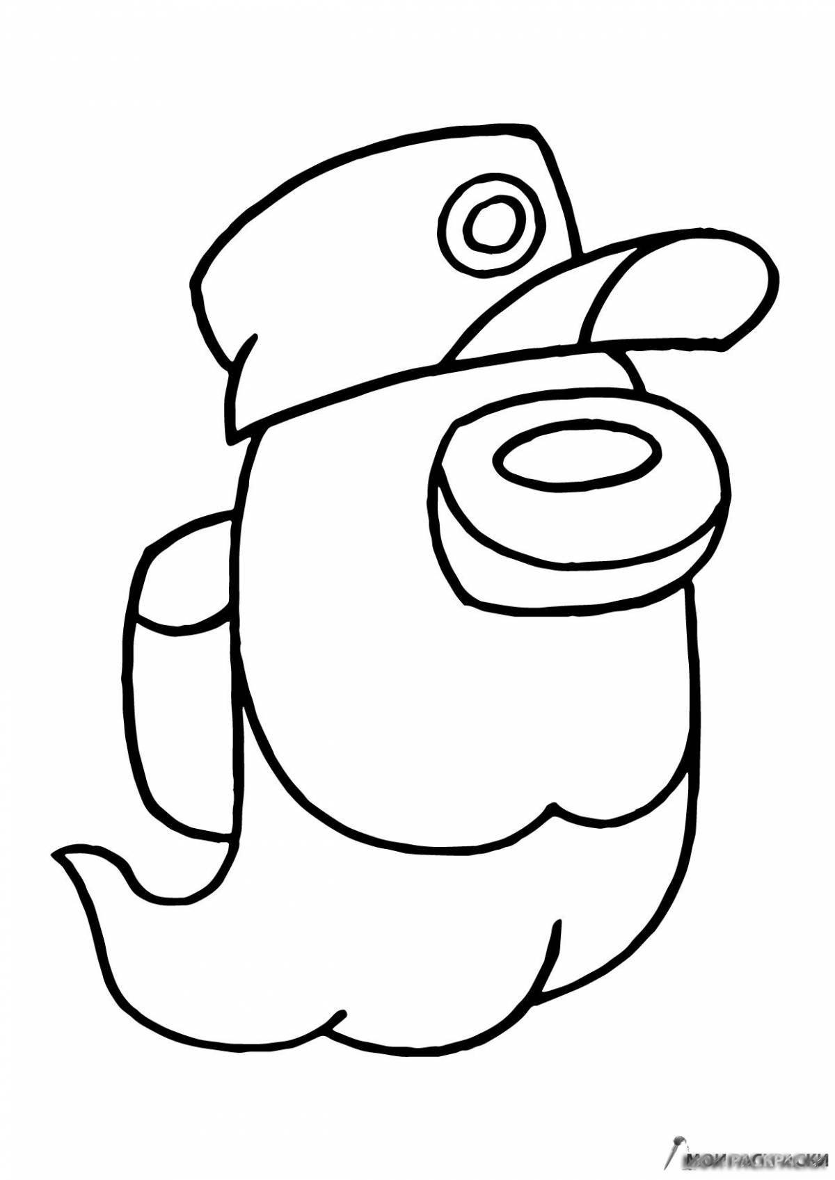 Photo Unprecedented ghost coloring