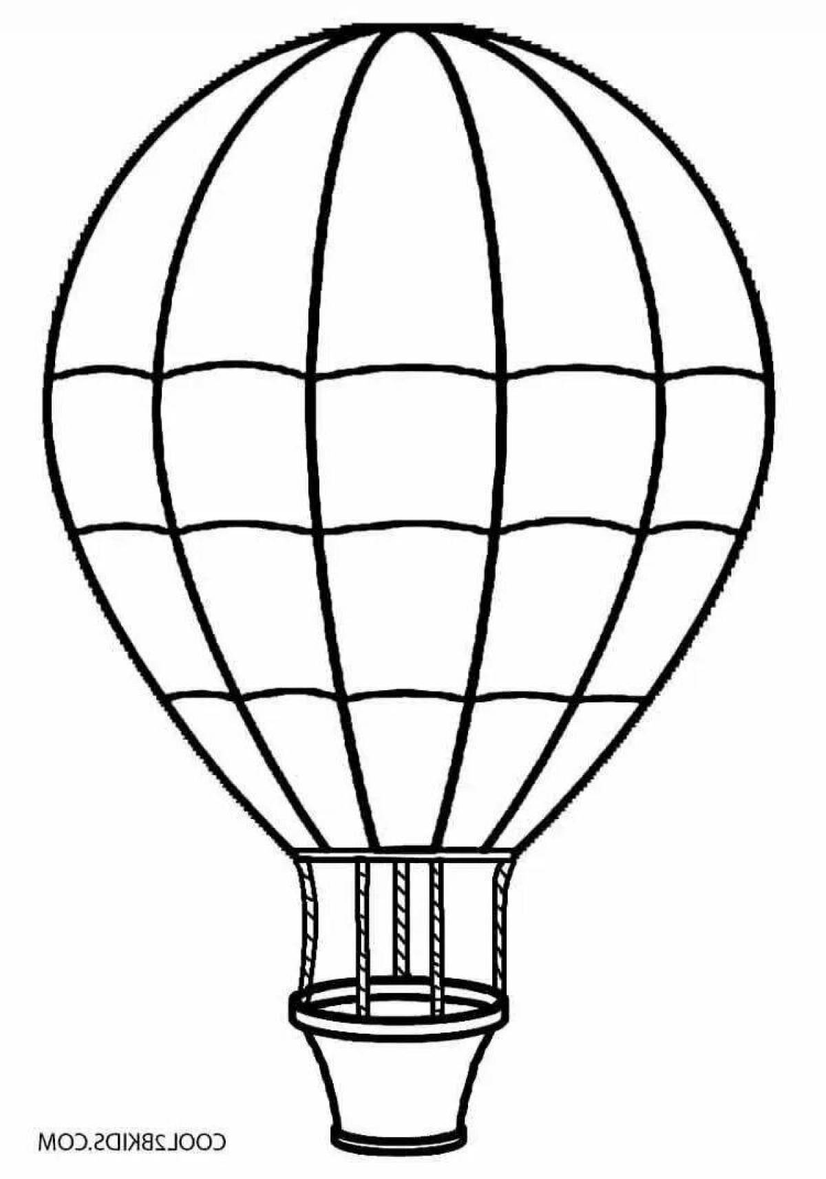 Динамический рисунок воздушного шара