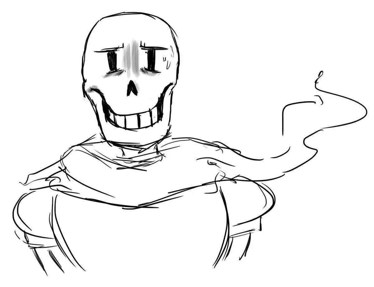 Charming papyrus and sans coloring