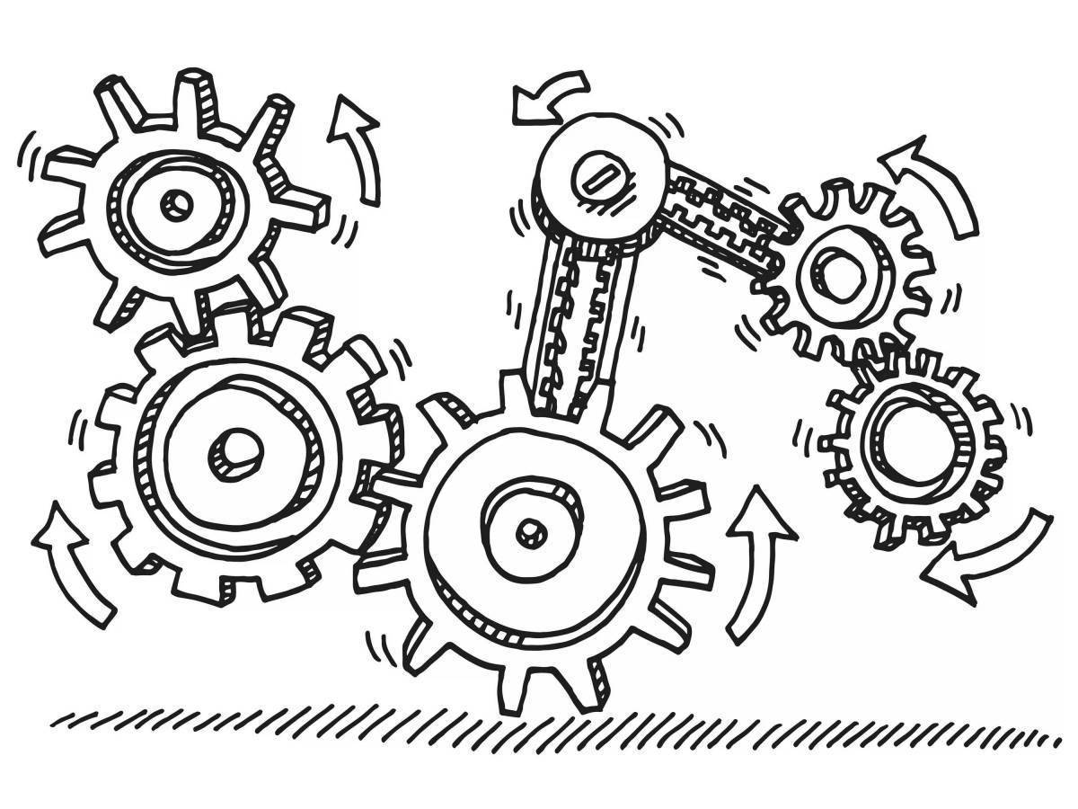 Детали картинки для детей. Шестеренки карандашом. Шестеренка чертеж. Шестерня схема. Черчение шестеренка.