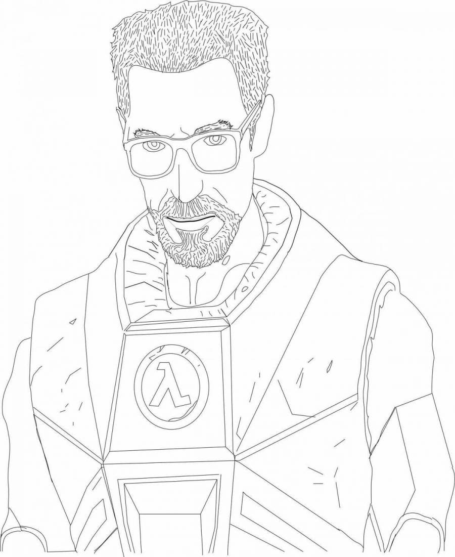 Half life 2 нарисовать