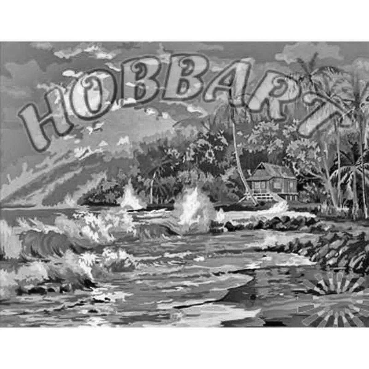 Innovative coloring by numbers hobart