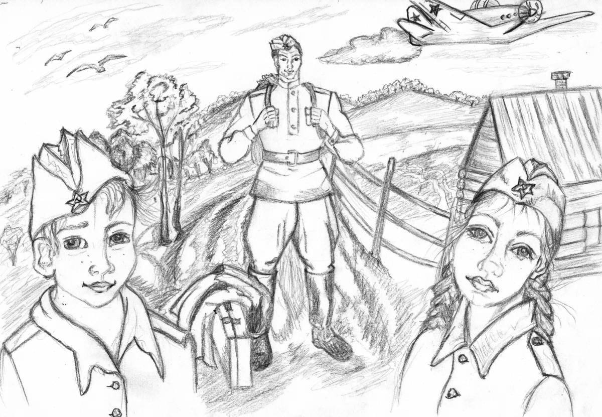 Inspiring war hero coloring pages for kids