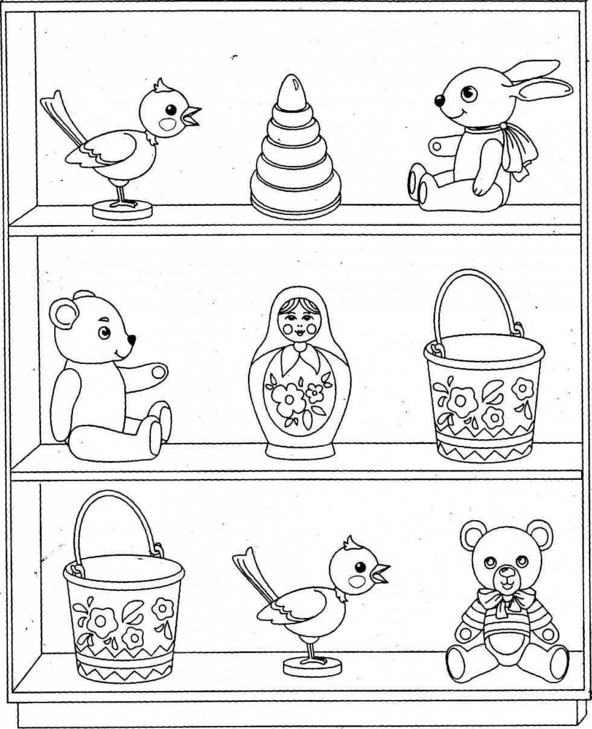 Photo Coloring toys 2 junior group