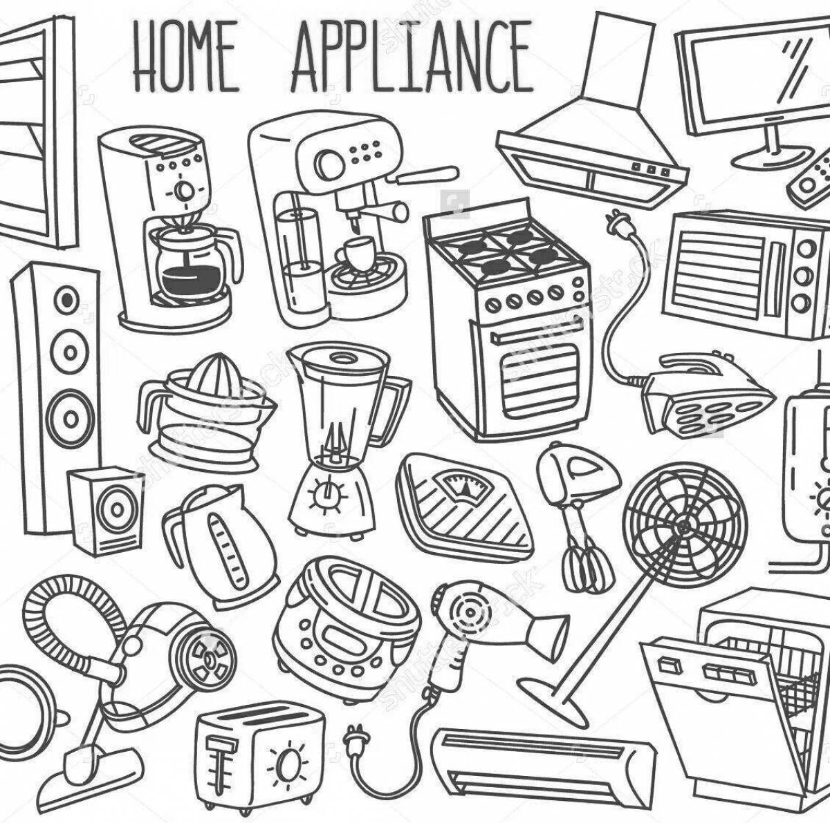 Electrical appliances in senior group #2