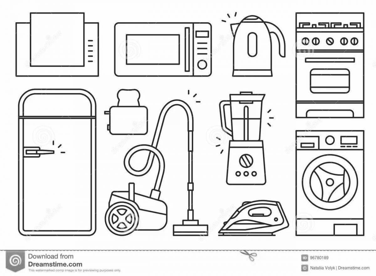 Electronic appliances in senior group #8