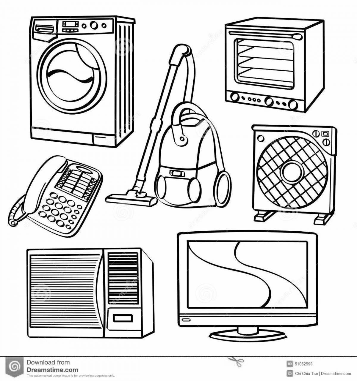 Electrical appliances in senior group #11