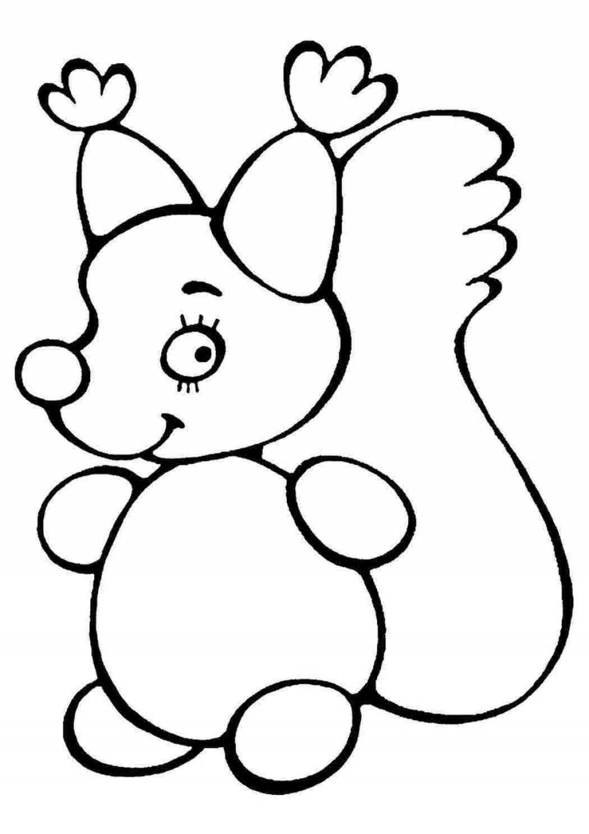 Joyful coloring, the easiest for kids