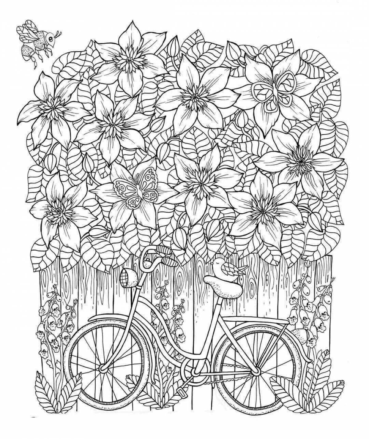 Wonderful antistress coloring book for adults 18