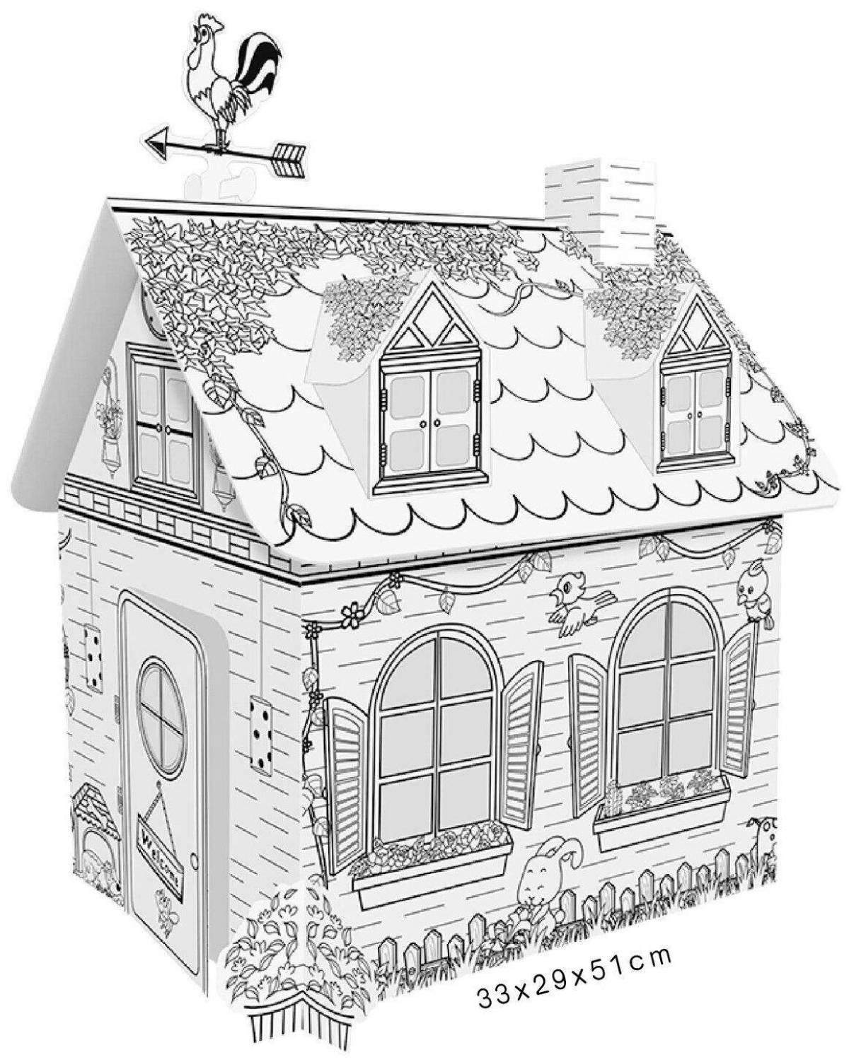 Photo Coloring bold cardboard ozone