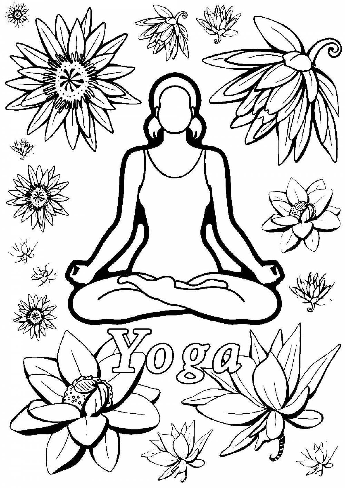 Harmonious coloring for meditation and relaxation