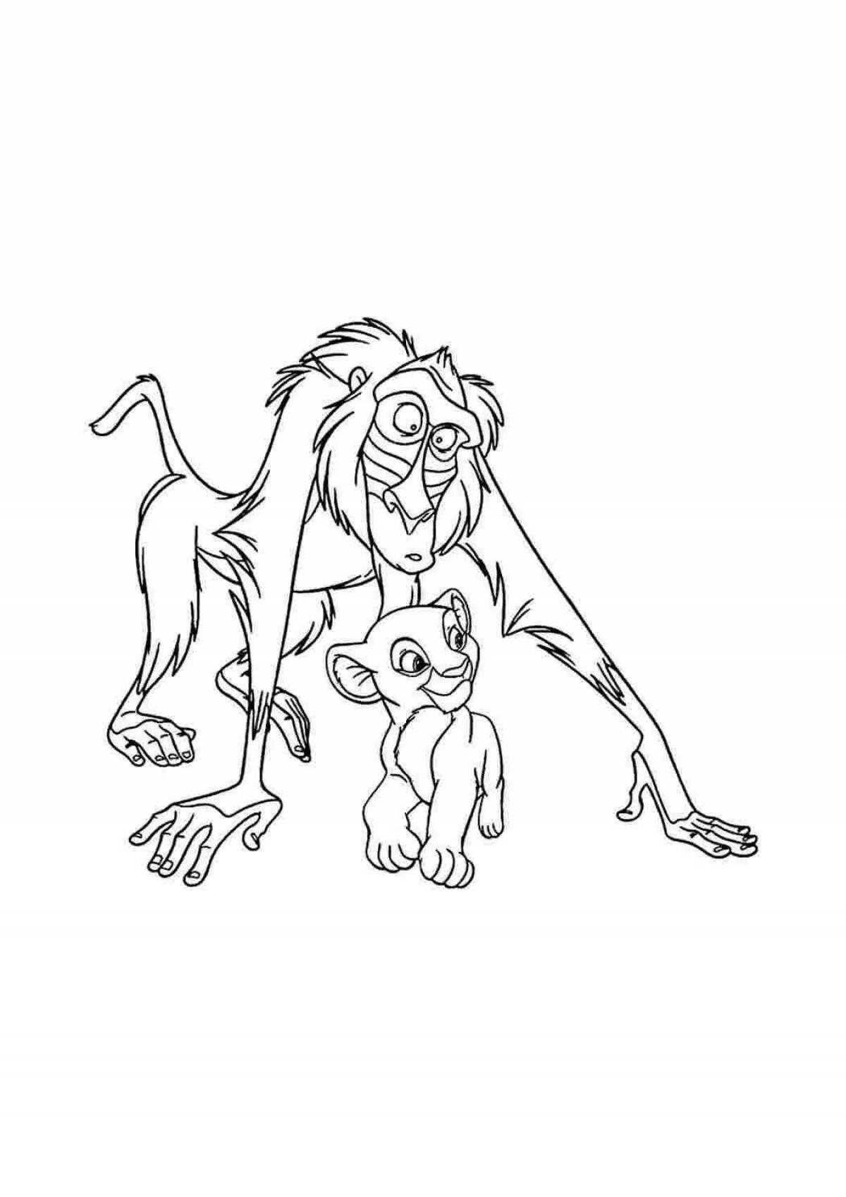 Photo Dazzling zazu from the lion king