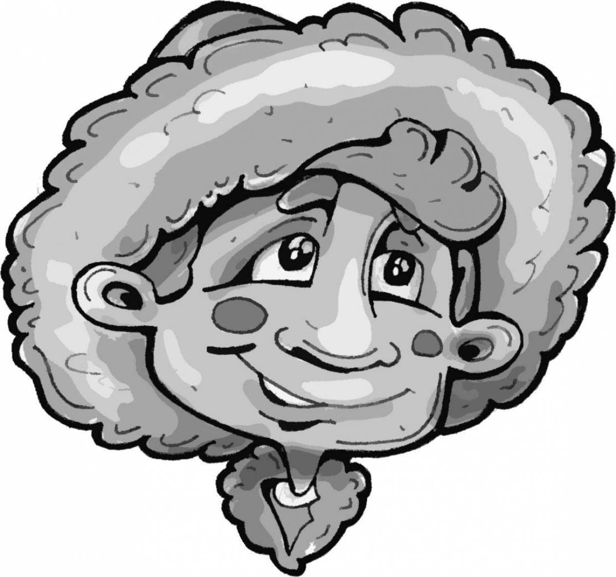 Fun coloring aldar kose