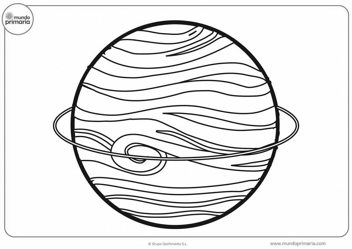Jolly jupiter coloring pages for kids