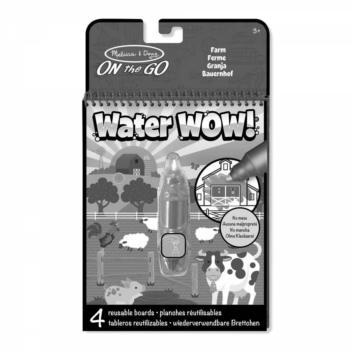 Merry Melissa and Doug Water coloring page