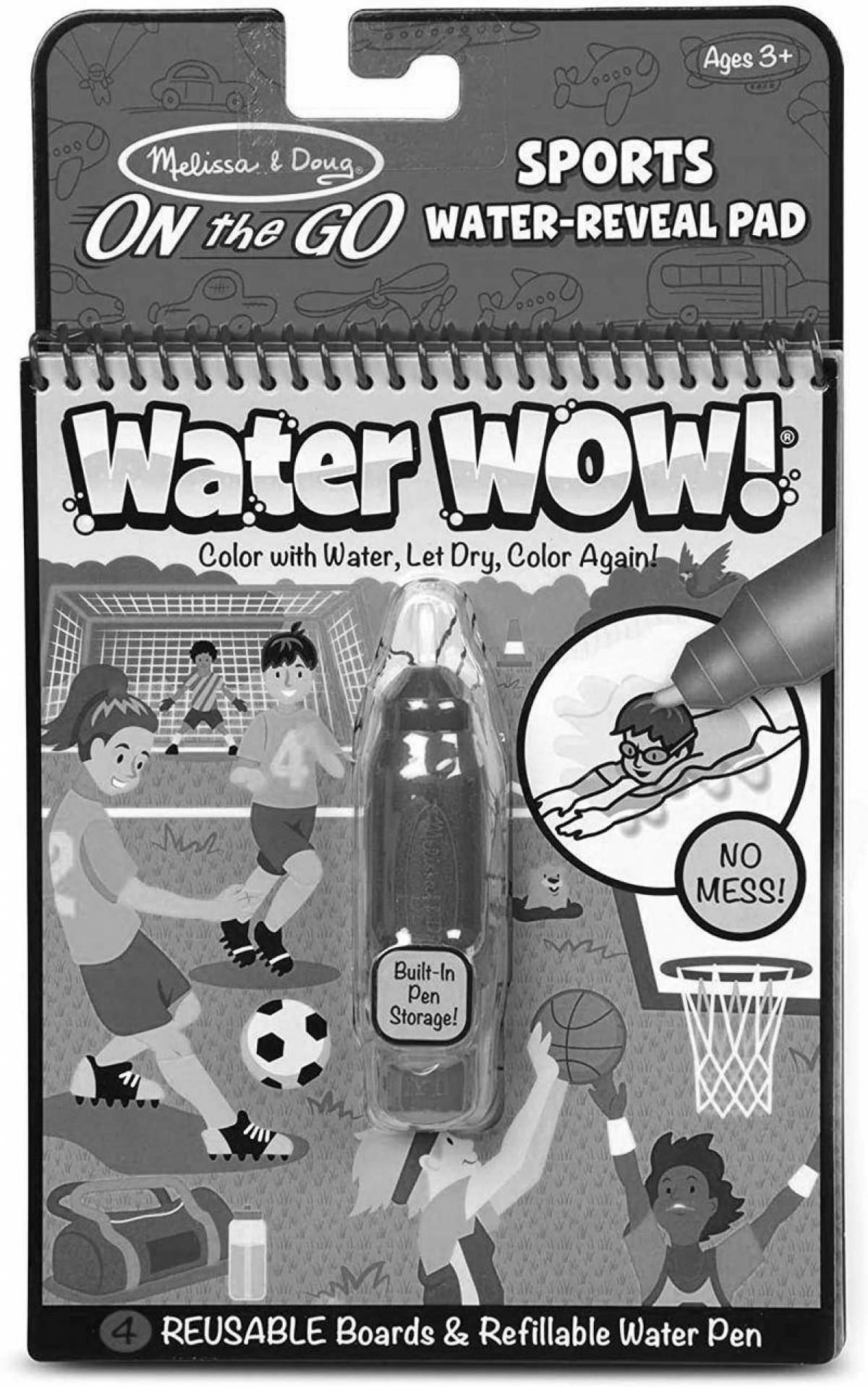 Melissa and Doug Water's amazing coloring book