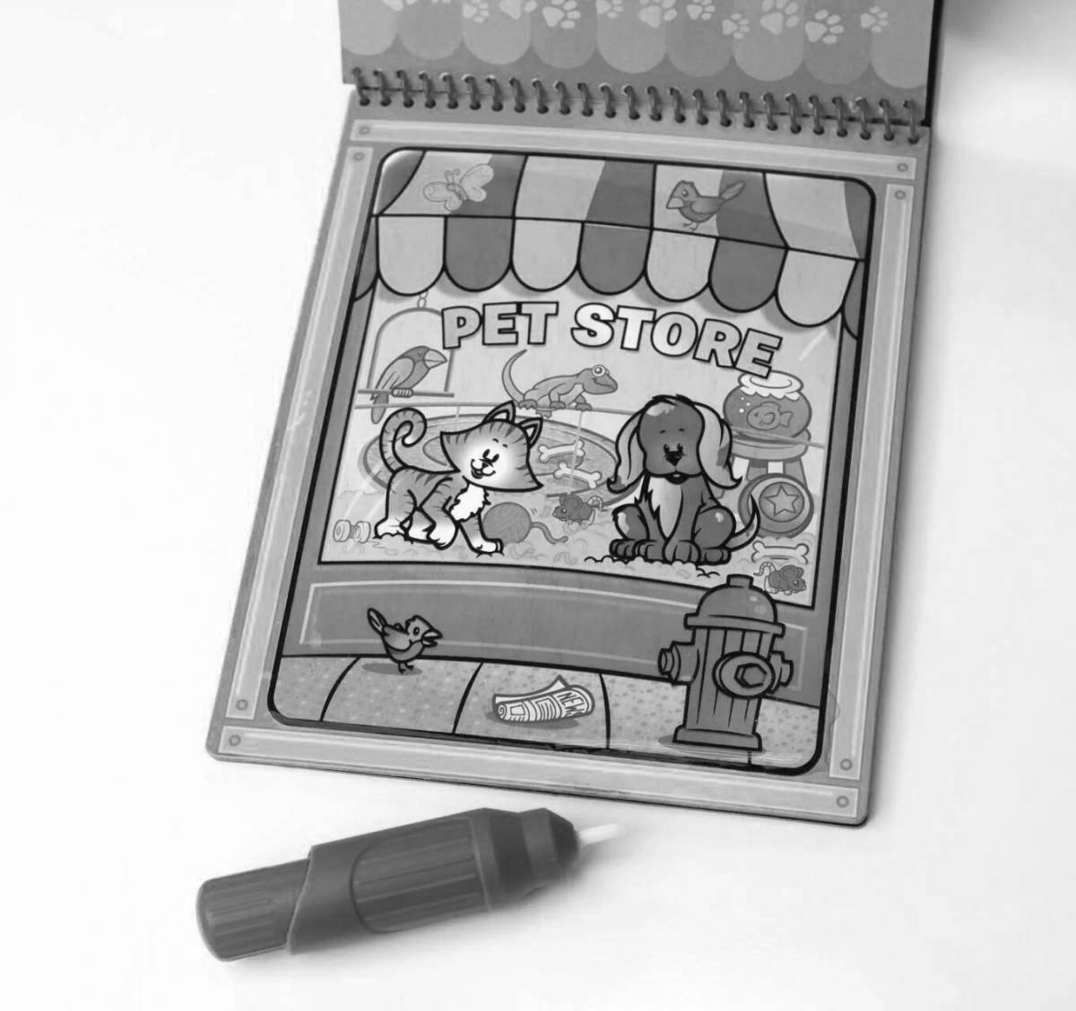 Sweet melissa and doug water coloring page