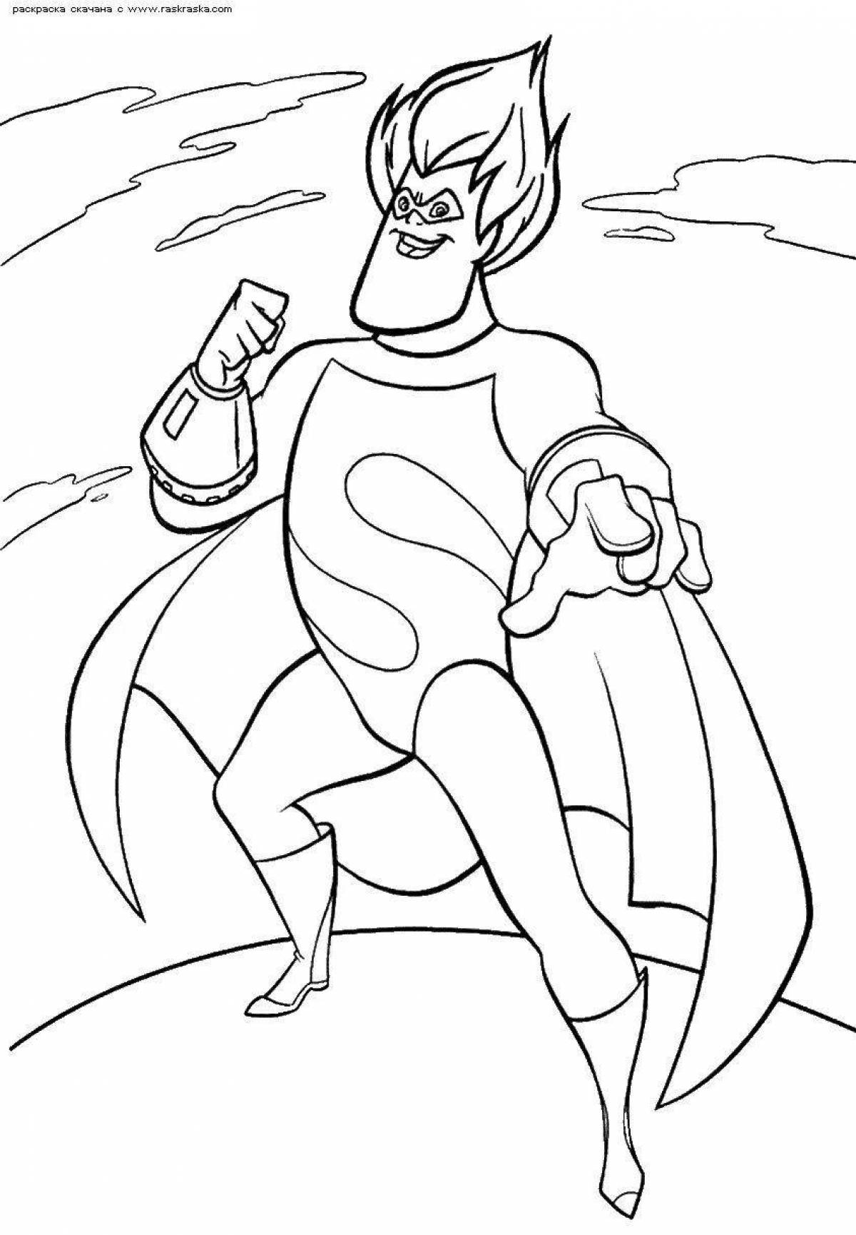 Amazing The Incredibles Coloring Pages for Kids