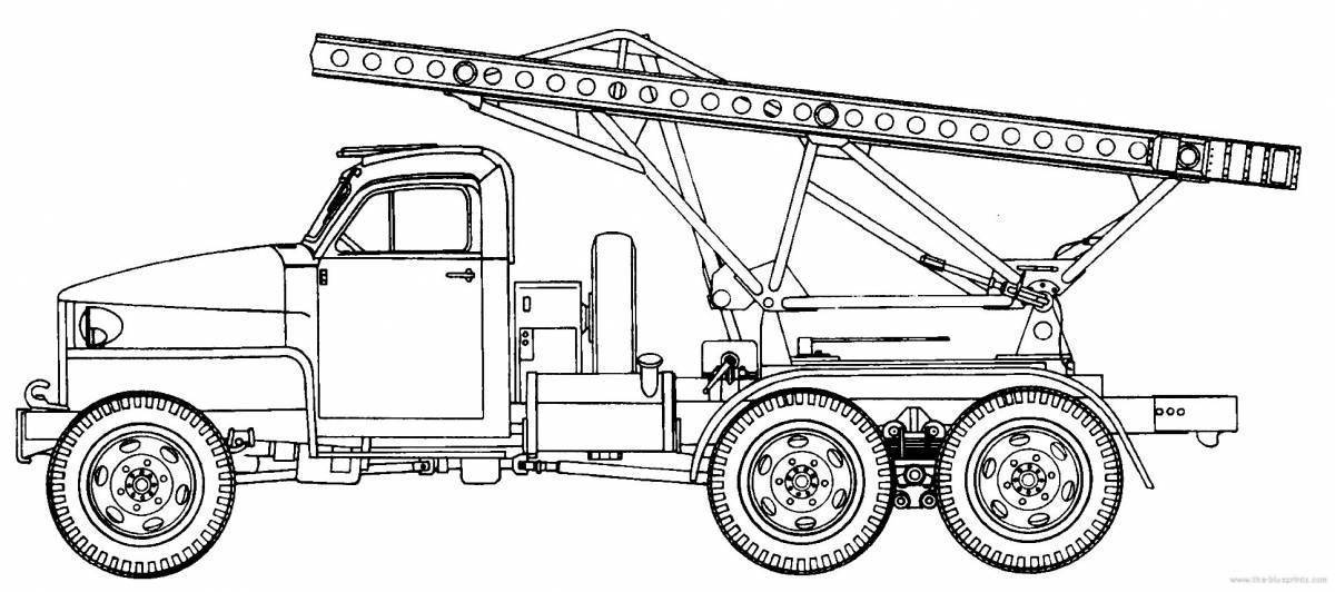 Бм 13 катюша рисунок