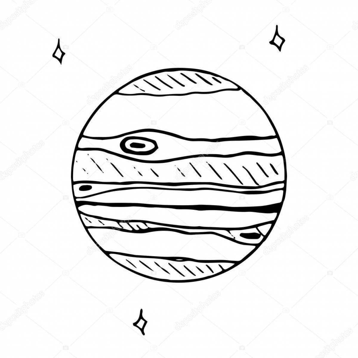 Изображение планеты Юпитер