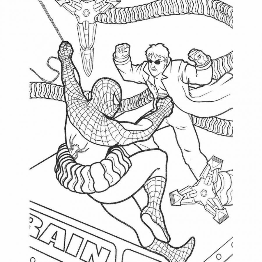 Coloring Pages Spider man zombie (27 pcs) - download or print for free ...