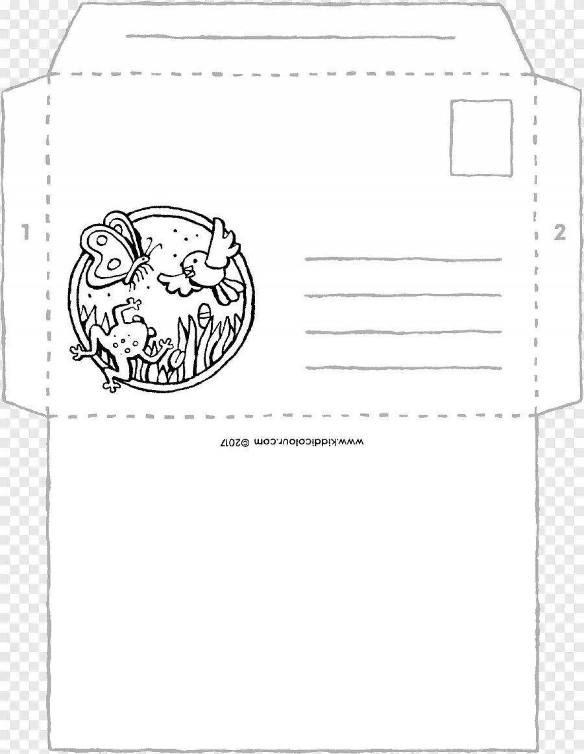Elegant cool envelope templates