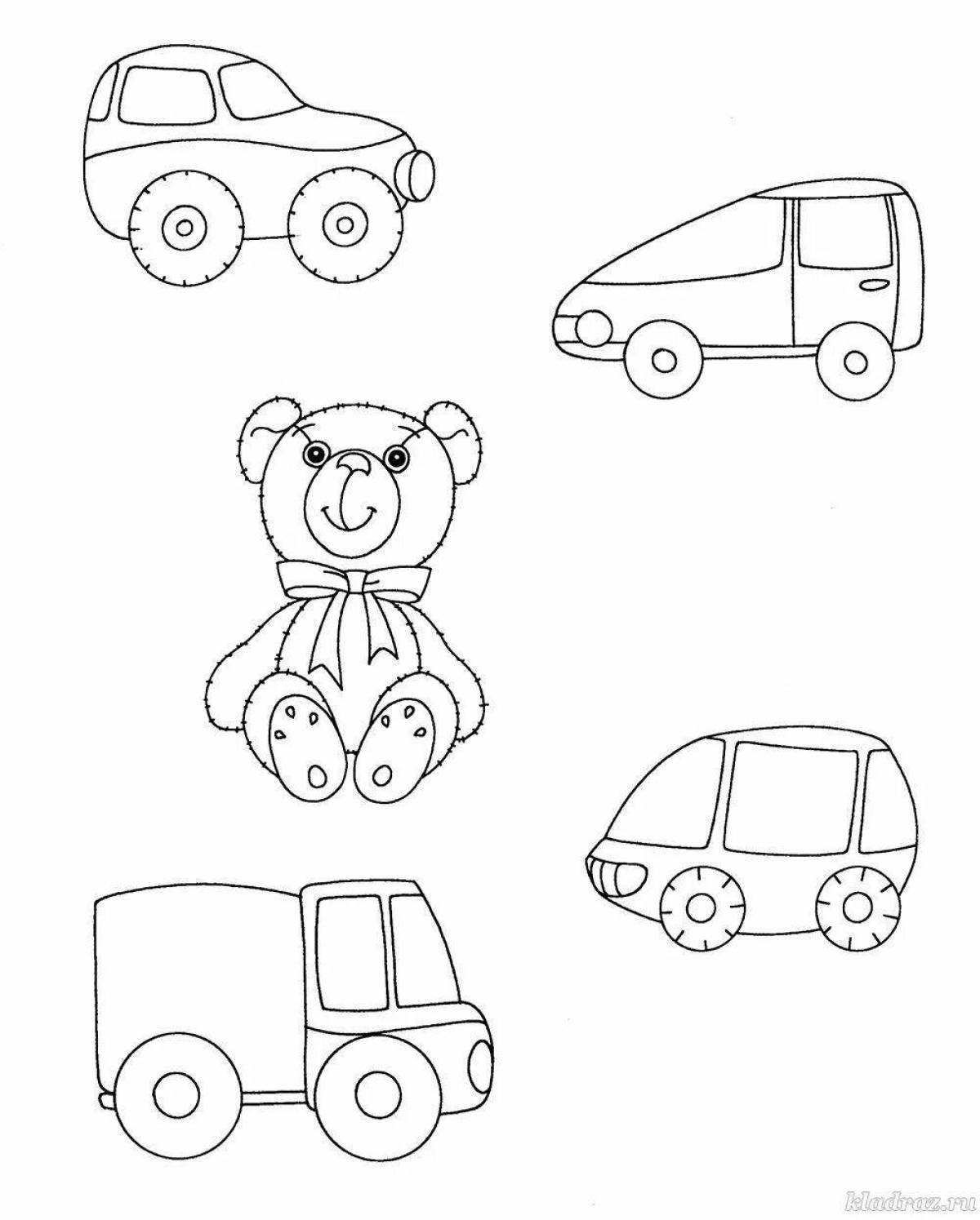 Fun one lot coloring page for kids