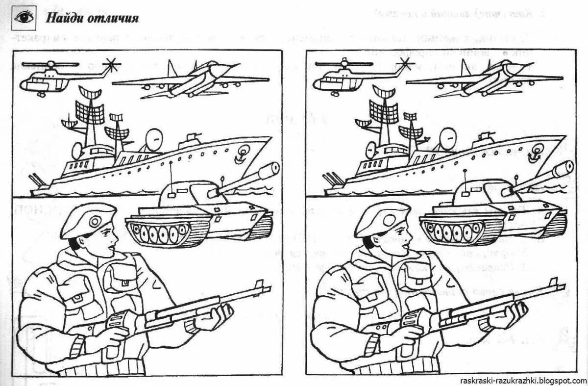 Military occupations for preschoolers #14