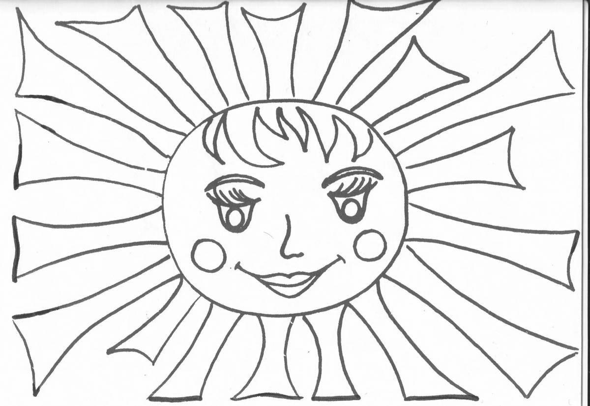 Magic coloring page 