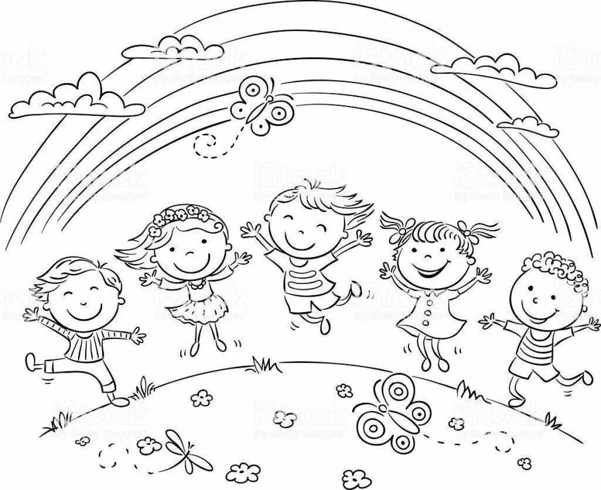 Great 'may there always be peace' coloring page