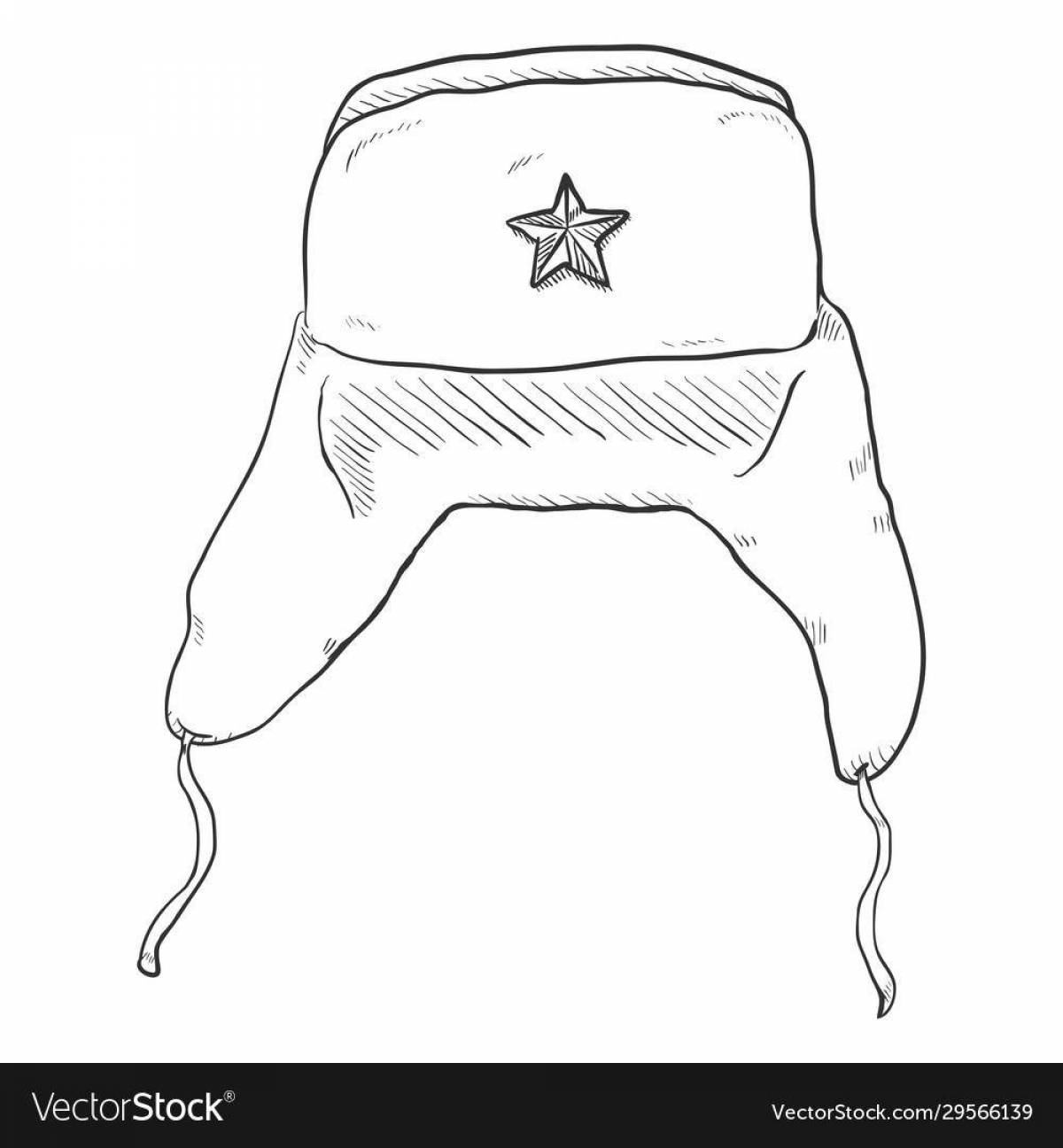 Amazing military helmet coloring book for kids