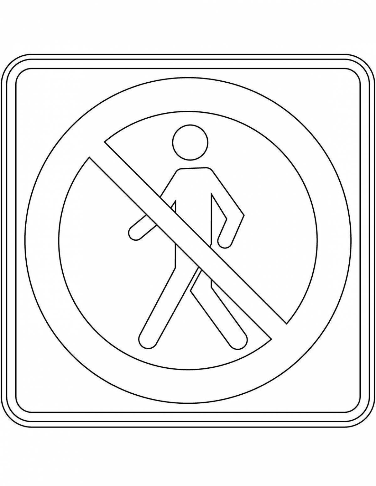 Photo Bright signs-helpers for preschoolers