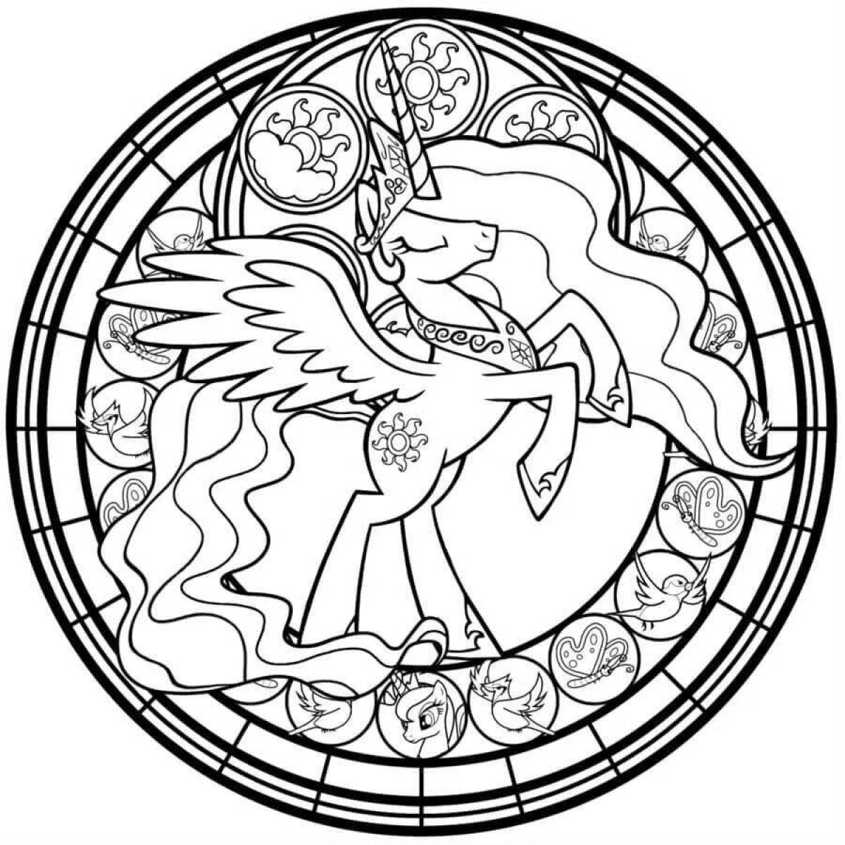 Celestia's amazing coloring book for kids