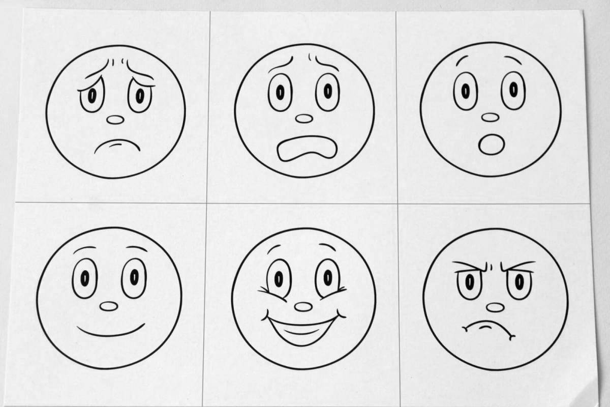 Embarrassed face painting for kids