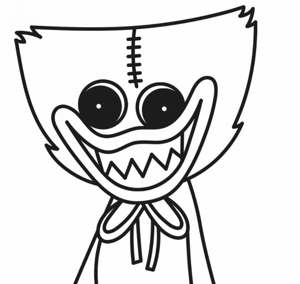 Photo Poppy playtime animated gas mask