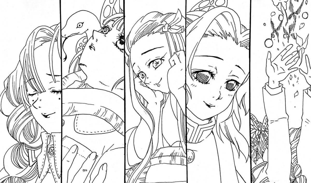 Photo Flawless Coloring Shinobu Demon Cleaver