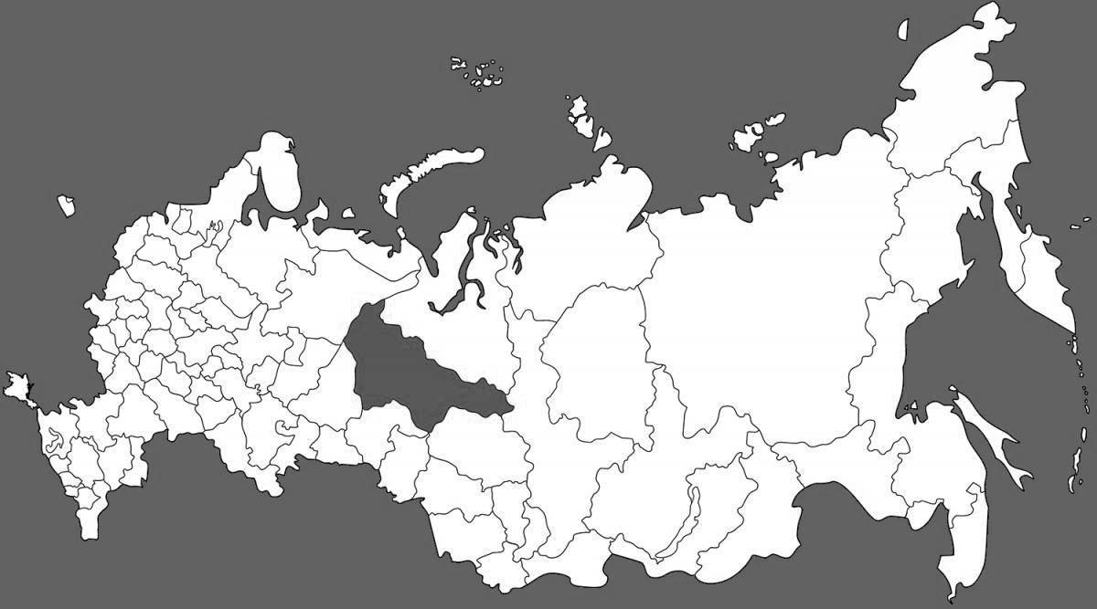 Распечатать карту России на а4. Карта россии распечатать на а4