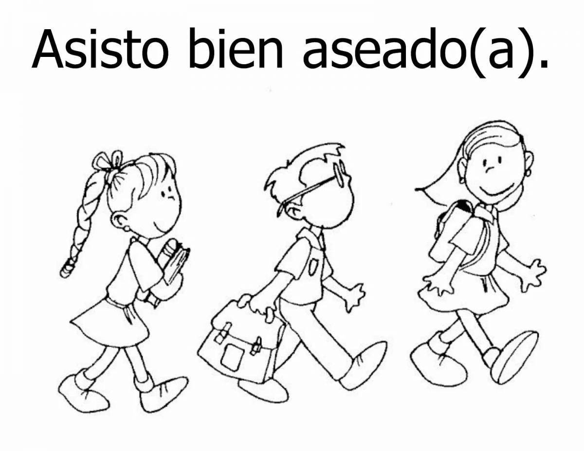 Авантюрные дети идут в школу