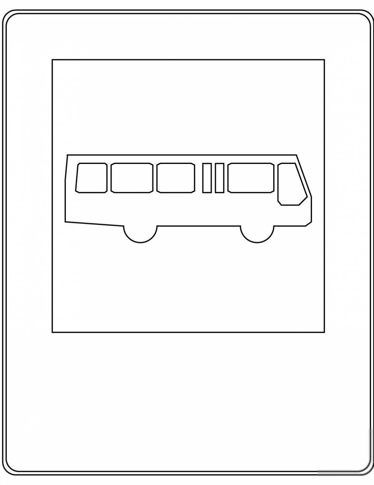 Exciting coloring of the medical aid station sign