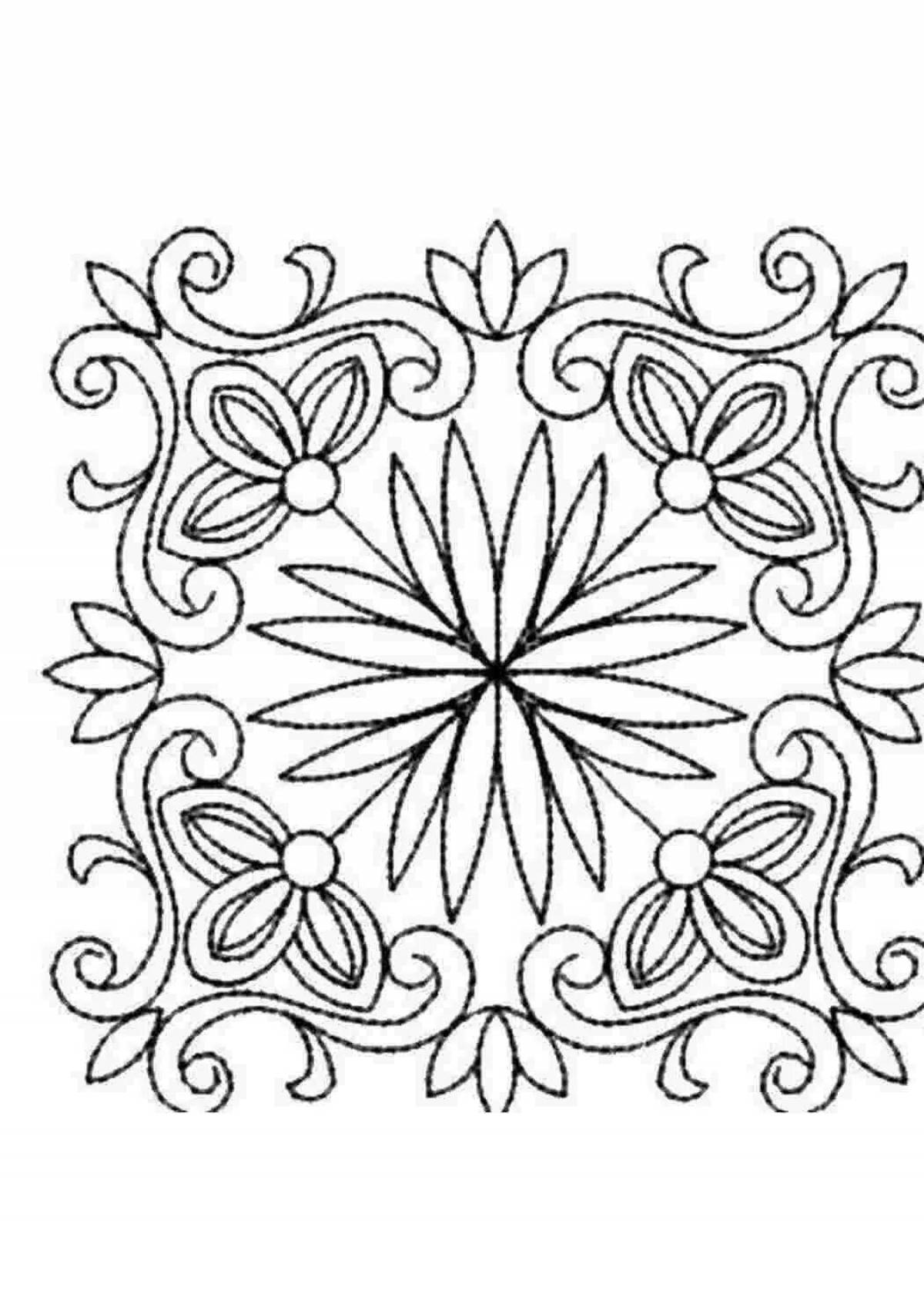 Adorable pavlovian scarf coloring book for kids