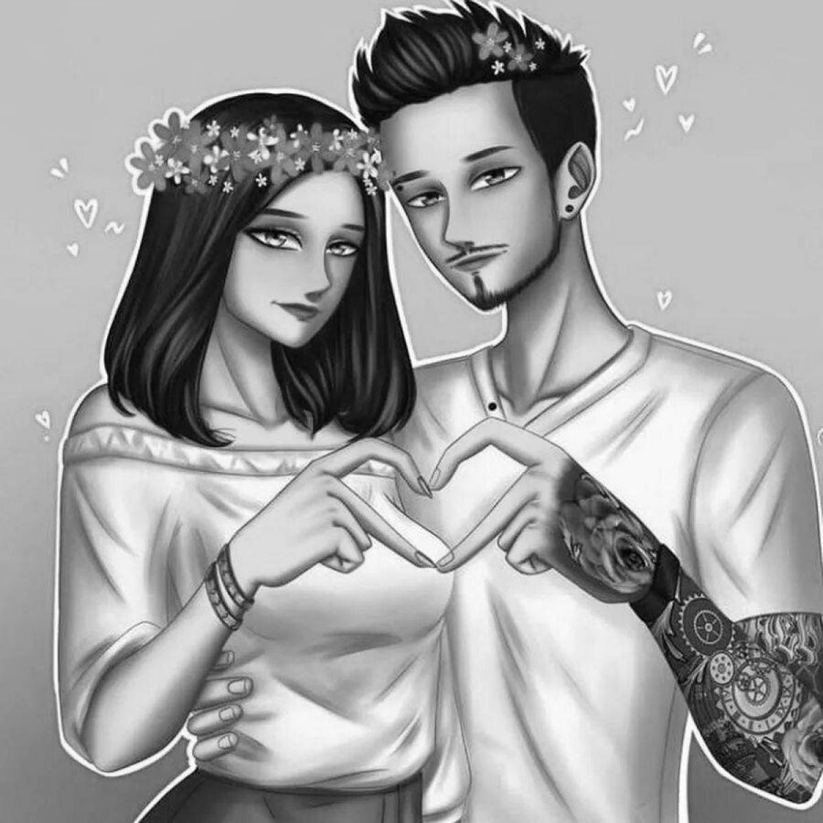 Раскраска Удивительные эдисон и катя раскраска