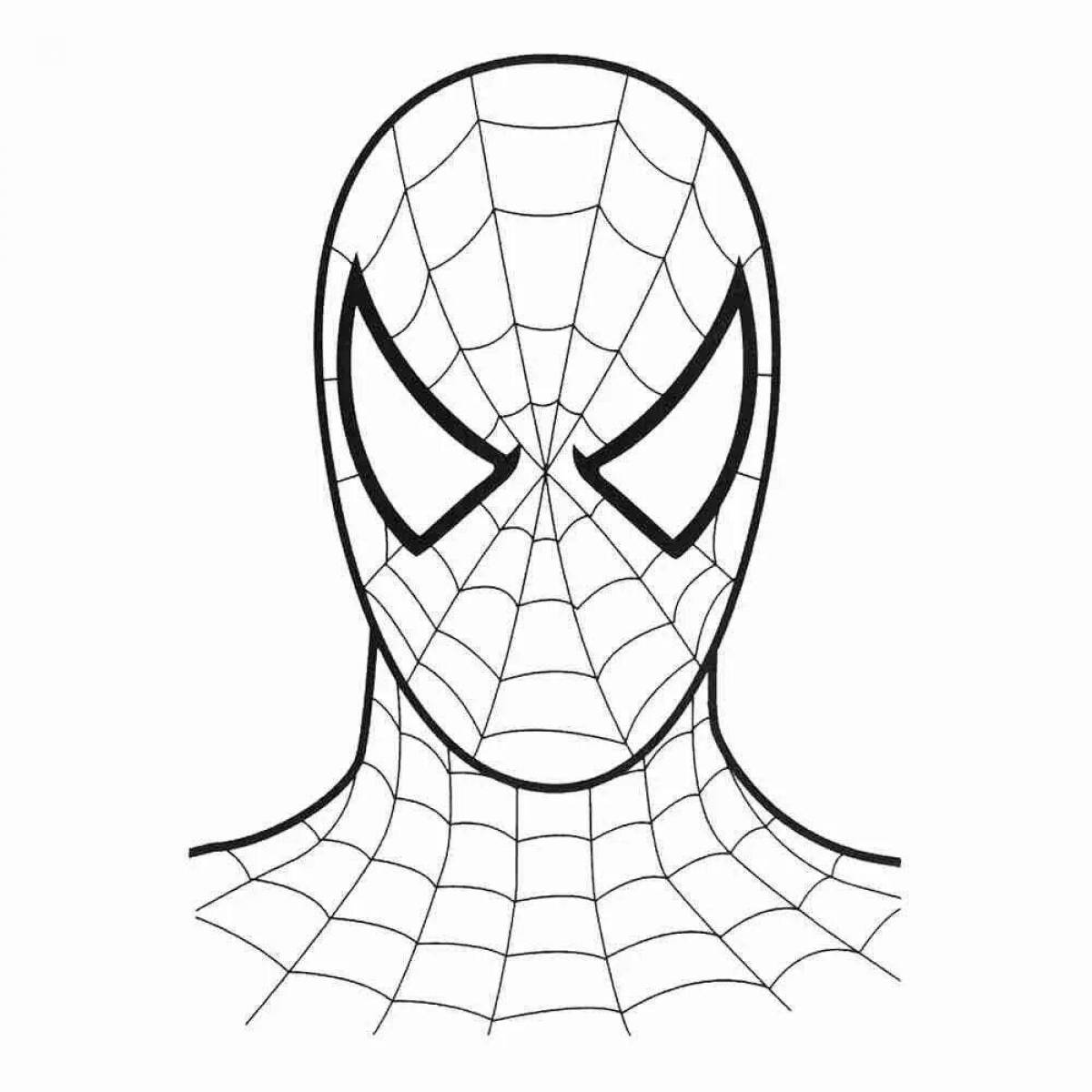 Tobey Maguire's amazing spider-man coloring book