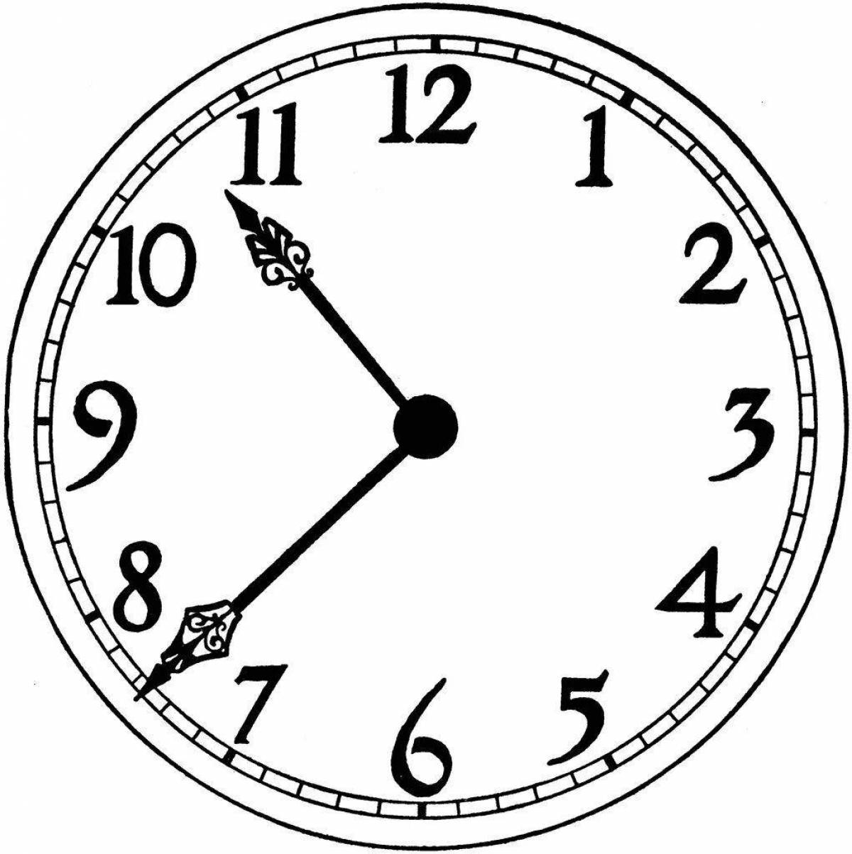 Часы нарисованный циферблат. Циферблат часов. Часы раскраска. Часы раскраска для детей. Часы черно-белая для детей.