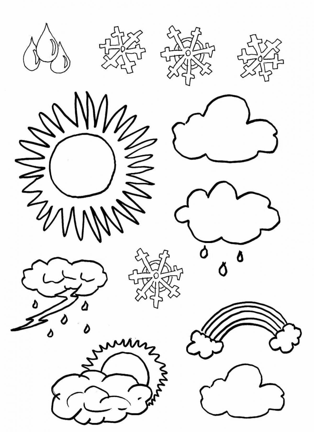 картинки погоды для дошкольников