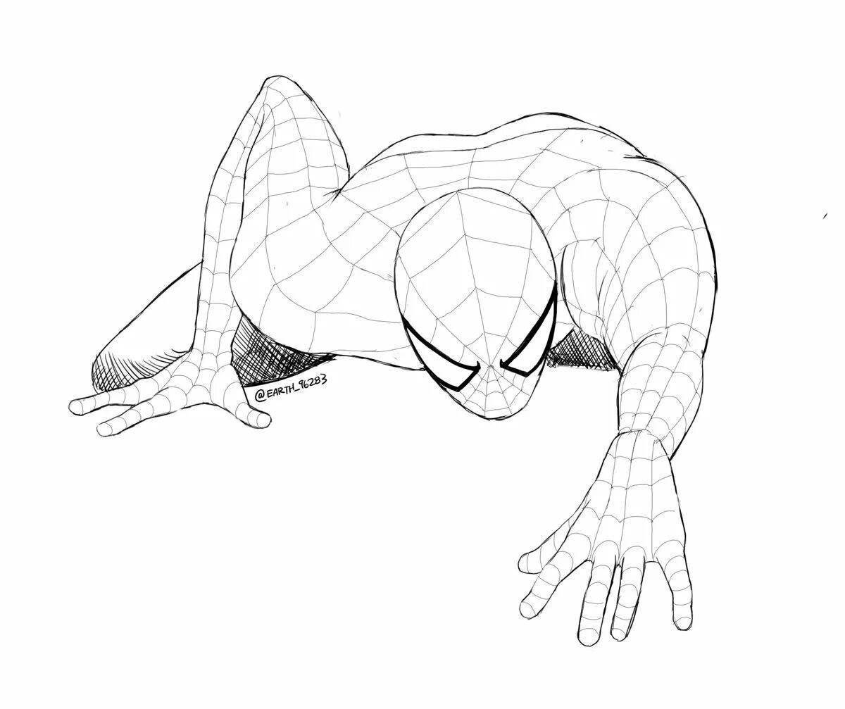 Coloring Pages Spiderman tobey maguire (24 pcs) - download or print for ...