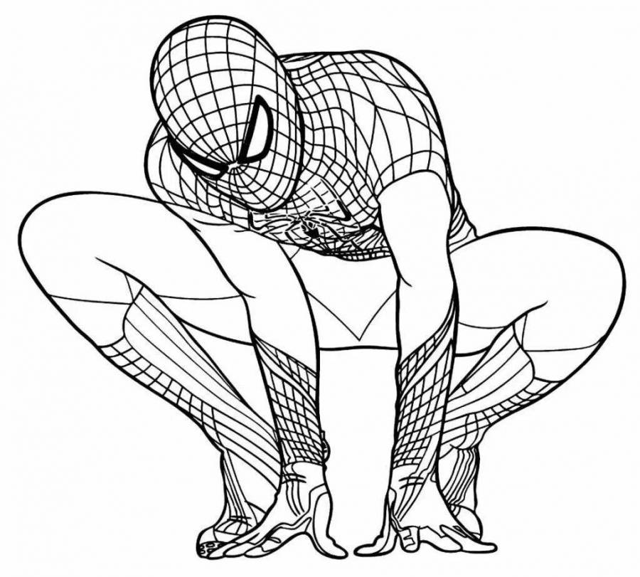 Coloring Pages Spiderman tobey maguire (24 pcs) - download or print for ...